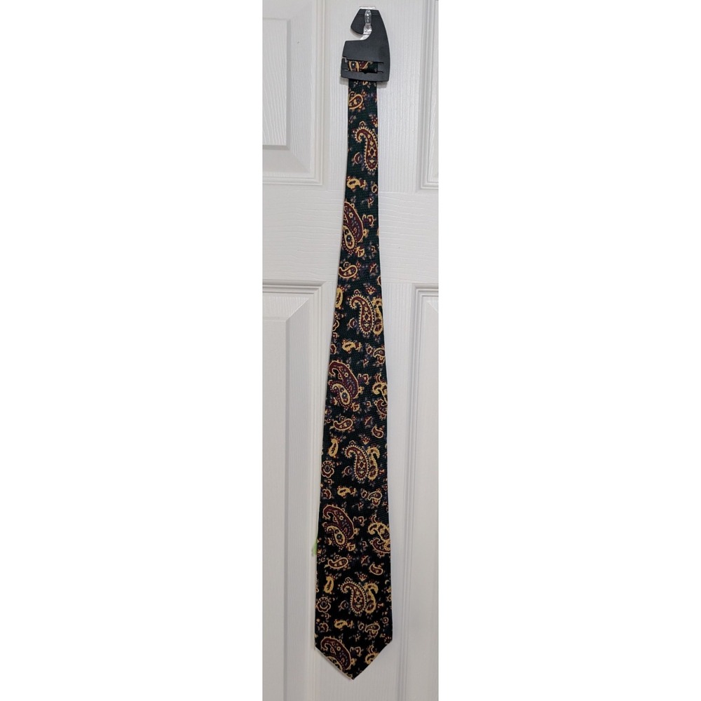 ABERCROMBIE & FITCH Vintage Made in USA All Silk Tie Gentlemen's Clothiers
